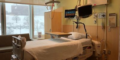 Hospital room for treating a person with Spinal Cord Injury, included as a decorative image